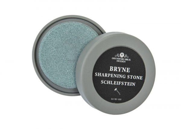 Byrne Ceramic Sharpening Stone in container