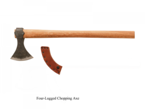 Four Lugged Chopping Axe